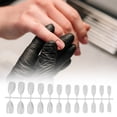 thumbnail image 4 of Uñas postizas Qarigey 24 piezas DIY gris ahumado, 4 of 5