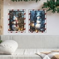 thumbnail image 3 of Guozer Clearance Small Snowman Wall Art 1PCS Winter Decoration Stickers for Classroom Christmas Wall Decals for Bedroom, Playroom, Living Room, School, Nursery, Kindergarten, 3 of 7