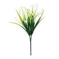 thumbnail image 2 of 13.4" Artificial Calla Lily Flowers – Real Touch Silk Bouquet with Bendable Stems – Fake Floral Arrangements for Weddings, Home, Party & Table Centerpieces – Fade-Resistant & No Maintenance, 2 of 9