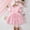 F-236Red, variant on ZHOGXU Toddler Kids Girls Summer Dress Short Sleeve Round Neck Butterfly Print Comfortable Fashion Dresses For Celebrations Photoshoots,Blue,3-4Y