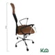 thumbnail image 5 of Silla De Oficina Ejecutiva Ergonomica Piel Sintetica Mesch marron KingsHouse 300261, 5 of 7