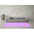 thumbnail image 3 of Ahgly Company Indoor Rectangle Solid Purple Modern Area Rugs, 8' x 10', 3 of 4