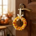 thumbnail image 5 of Fall Pipe Cleaner Pumpkin Mini Hanging Wreath, 5.90”, by Sktrjpolfis, 5 of 6