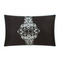 thumbnail image 3 of Nanshing Arabesque Collection Bedroom Comforter Set, Complete 8 Piece Set, Black/Blue, King, 3 of 5