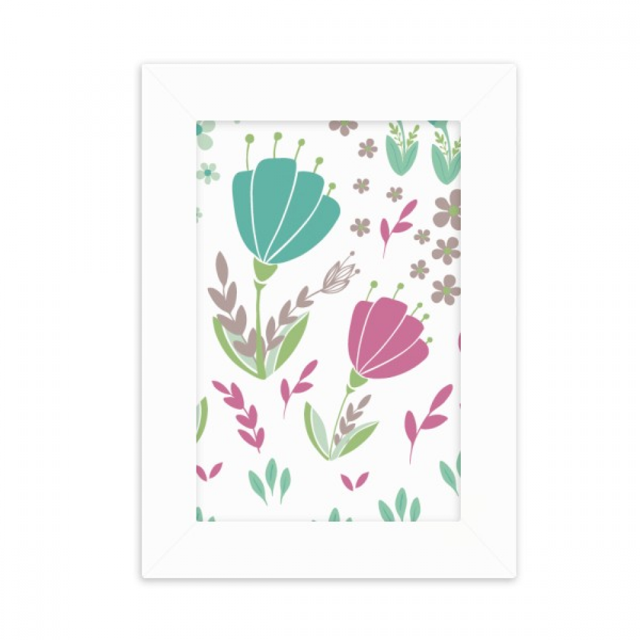 Punch Flower Paint Desktop Photo Frame Picture Display Decoration Art Painting