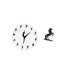 thumbnail image 5 of Reloj de pared,Reloj de pared con bailarina,reloj decorativo colgante.,Relojes de pared silenciosos Reloj decorativo de tiempo silencioso,Estatua del caballo,Estatua de caballo de, 5 of 8