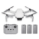 thumbnail image 2 of DJI Flip, dron con cámara 4K UHD para adultos, ‌< 249 g, estabilización en 3 ejes, transmisión de vídeo a 13 km, despegue desde la palma, retorno automático, tiempo máx. vuelo de 31 min, 2 of 7