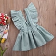 thumbnail image 5 of Shuttle tree Toddler Baby Girls Corduroy Strap Suspender Skirt Overalls Dress Outfit, 5 of 8