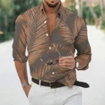 thumbnail image 1 of Camisas nuevas de otoño para hombre, blusa de manga corta con estampado de árbol de coco en 3D, camisas casuales de moda, camisetas de gran tamaño, ropa para hombre, tops, 1 of 6
