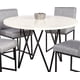 thumbnail image 3 of Comedor Soria 4 Sillas Redondo Tubular y Cubierta de Formica, 3 of 3