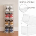 thumbnail image 4 of Set de 6 Cajas Organizadoras de Zapatos Elly Prestige con Puertas Magnéticas y Diseño Apilable, 4 of 7