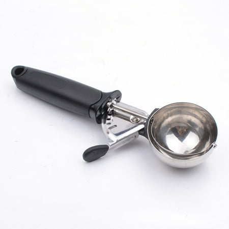 

Scoop Kitchen Utensil Manual Trigger Ice Cream Tableware Stainless Steel