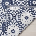 thumbnail image 4 of Safavieh Montauk Gulden Geometric Runner Rug, Navy/Ivory, 2'3" x 7', 4 of 8