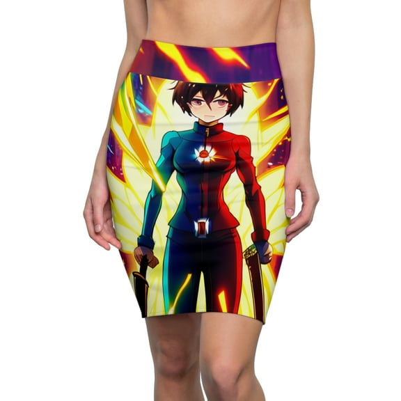 Chou Atsui Anime Pencil Skirt