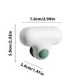 thumbnail image 3 of XWSHYW Herramienta para Escobillas de Goma 2 Piezas de Limpiaparabrisas En Forma de T, Mini Cepillo de Limpieza de Vidrio para Baño, Limpiador de Vidrio Antivaho para Espejo Colgante, 3 of 6