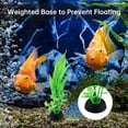 thumbnail image 4 of NiHome 9PCS Realistic Aquarium Artificial Plant Decoration Set, Weighted Base Driftwood, Rock Mountain & Aquatic Plants, Non-Fading Aquascape Greenery Ornaments for Freshwater or Saltwater Fish Tanks, 4 of 7