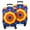 Colorful Tie Dye-1, variant on Colorful Tie Dye Wave Pattern Luggage Cover Fashion Suitcase Cover Baggage Covers Fit 25-28 Inch Luggage (Go Travel)