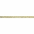 thumbnail image 3 of 10K Yellow Gold 3.2mm Semi-Solid Anchor Chain (24 X 3.2) Made In South Africa 10bc122-24, 3 of 5