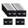 thumbnail image 1 of Bolsas de maquillaje de pestañas Yuyangstore 50 Count Reutilizable 15x10cm Negro, 1 of 7