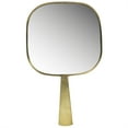 thumbnail image 1 of homeroots bed & bath 396672 Gold Greek Key Hand Mirror, 1 of 1