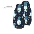 thumbnail image 6 of Vsdgher Gnome and Snowflakes Automotive Seat Covers for Cars Trucks and SUVs – Car Seat Covers for Truck Seat Protectors Set of 2, 6 of 7
