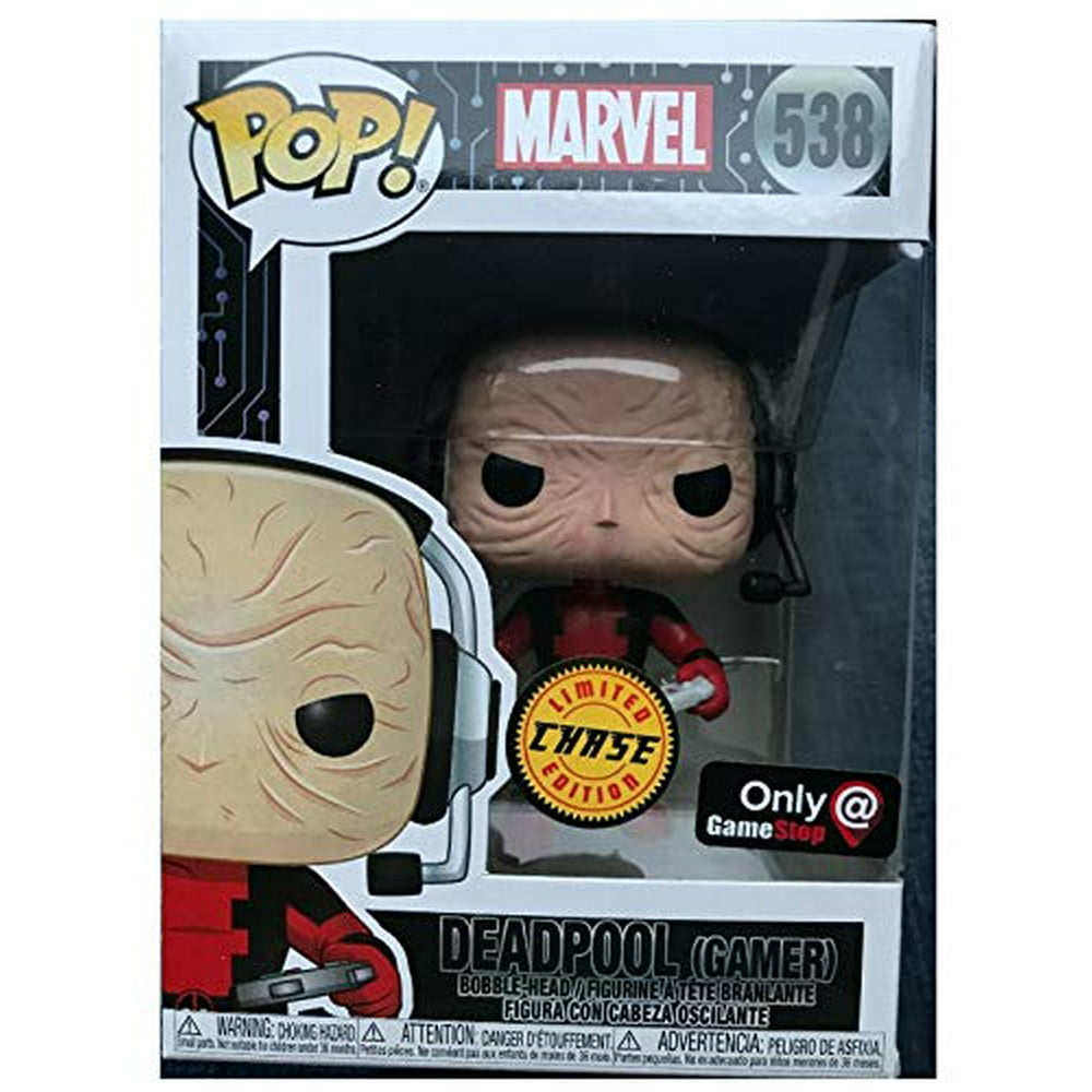 Funko Pop! Marvel Gamer Deadpool Unmasked Chase 538 - Walmart.com - Walmart.com