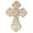 Multi, variant on Dicksons Whitewash Geometric 7 x 10 Resin Hanging Wall Cross