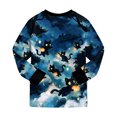 thumbnail image 6 of KPOPLK Girls Halloween Pajamas Cute Pjs Kids Skeleton Sleepwear Clothes Sets Holiday Sleepwear,Size 7-8 Years, 6 of 9