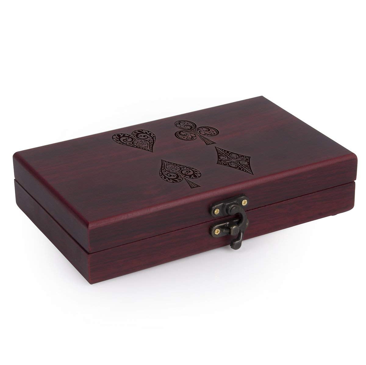 Personalized Favors Playing Card Holder with 5 Roll Dice and 2 Deck