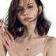thumbnail image 4 of Collar con cadena de rosas y colgante de clavícula Collar de flores Collares con colgantes, 4 of 8