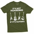 thumbnail image 3 of Men's Hoarding Guitars Funny T-shirt guitar player mens funny gifts music musician gift tee shirt, 3 of 3