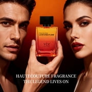 YCZ Love's Red Flame Men's Cologne, Passionate Vanilla & Musk Eau De Parfum, Warm & Spicy Fragrance for Date Night, 1.7 fl oz