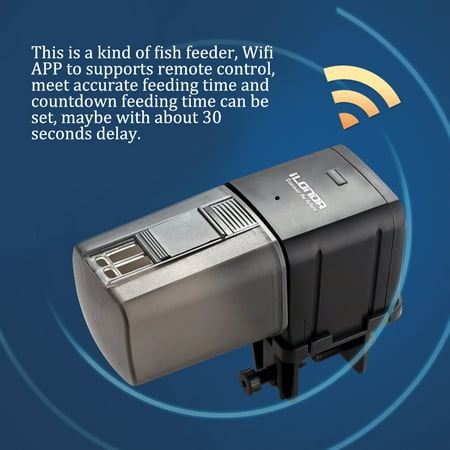 Wifi Remote App Control Automatic Aquarium Fish Can Feeder Time