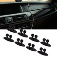 thumbnail image 3 of Clip De Carga 8 piezas Clip interior del coche Auricular Cable Clip Arreglo Panel Abrazadera (Negro) Tmvgtek Para estrenar, 3 of 8
