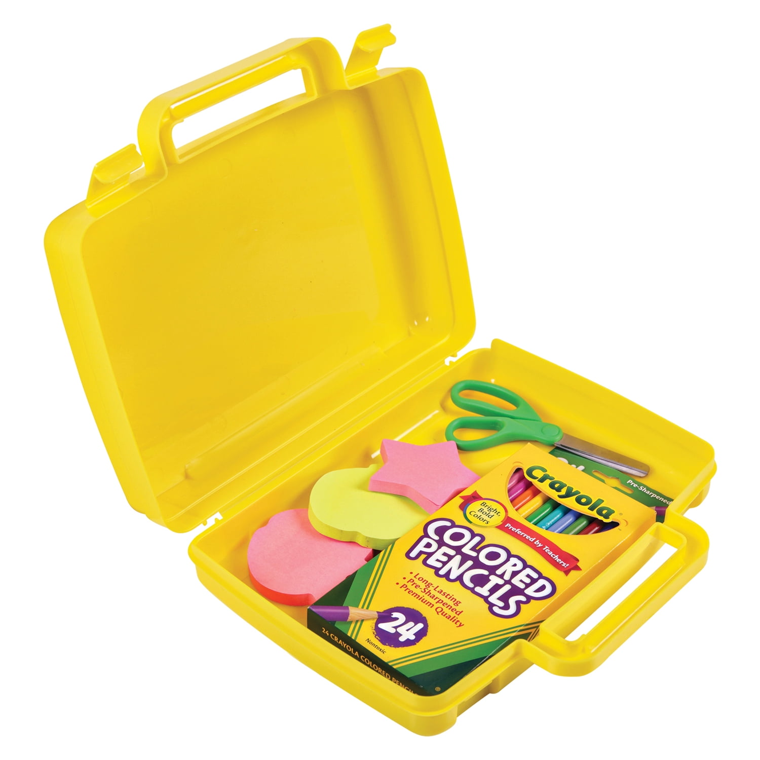 Deflecto 39506YEL Little Artist Antimicrobial Kids Storage Case (Yellow)