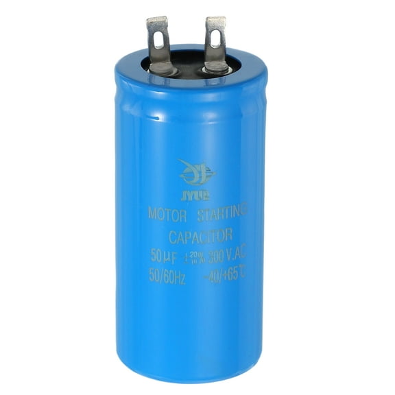 Uxcell Motor Start Capacitor, 50uf 300V CD60 Running Capacitor Starting Capacitor for Air Conditioners, Electric Motor Starts Running