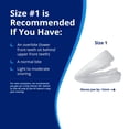 thumbnail image 3 of ZQuiet, Anti-Snoring Mouthpiece, Comfort Size #1, Single Refill, Clear, Made in USA, BPA-Free, Medical-Grade Material, 3 of 6