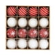 thumbnail image 3 of 16 piezas de adornos colgantes de bolas navideñas rojas y colgantes de decoración del hogar para la pared de la cafetería, aniversario, Año Nuevo, 3 of 4