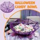 thumbnail image 3 of 5-Pack Halloween Spider Web Bowls - Plastic Basket Halloween Candy Bowls for Trick or Treat, 3 of 5