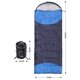 thumbnail image 1 of Saco para dormir al aire libre, saco de dormir impermeable con capucha y sobre térmico para, 1 of 7