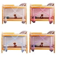 thumbnail image 2 of Children Bunk Beds Valance Student Dormitory Insect Insect Net; Four Net Four Corner Bedding Canopy Bug Repeller Bed Curtain, 2 of 9