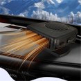 thumbnail image 2 of Graflsoa 12V 150W Car Heater & Defroster with ABS Housing, Cigarette Lighter Plug, Overheat Protection - Fast Heating, Adjustable Rotating Bracket for 12V Sedans/SUVs, Winter Window, 2 of 6