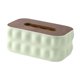 thumbnail image 1 of Servilletero decorativo moderno, caja organizadora de pañuelos rectangular para hotel Verde, 1 of 7