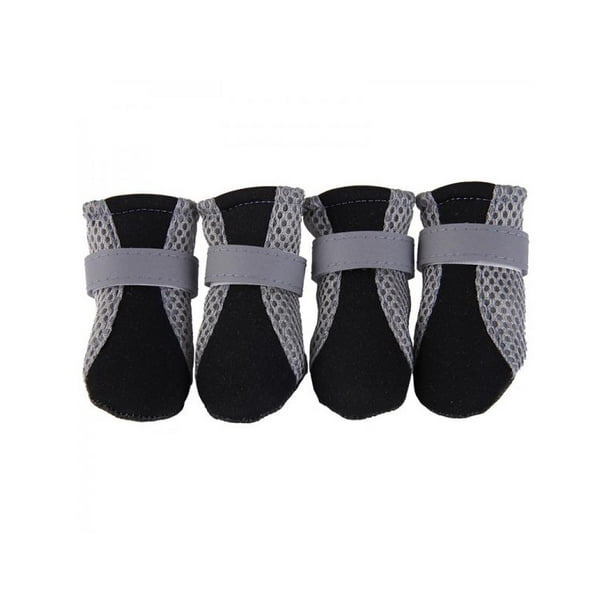 Waterproof Dog Boots Paw Protectors Dog Shoes Adjustable Strap AntiSlip Socks