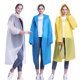 thumbnail image 2 of Poncho de lluvia, impermeable transparente reutilizable unisex EVA capa de lluvia impermeable portátil chaqueta de lluvia transpirable para viajes, senderismo, ciclismo y camping, 2 of 6