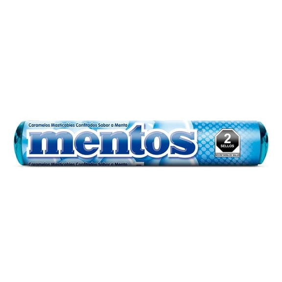Caramelos masticables Mentos menta 29.04 g