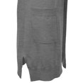 thumbnail image 4 of Doublju Women's Lightweight Long Sleeve Open Front Long Cardigan Sweaters, 4 of 4