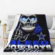 thumbnail image 1 of Manta clásica personalizada de DC_Cowboys para fanáticos del fútbol, regalos de Navidad para hombres y mujeres, sofá cama de franela suave, tamaño 30 x 40 pulgadas, 40 x 50 pulgadas, 50 x 60, 1 of 8