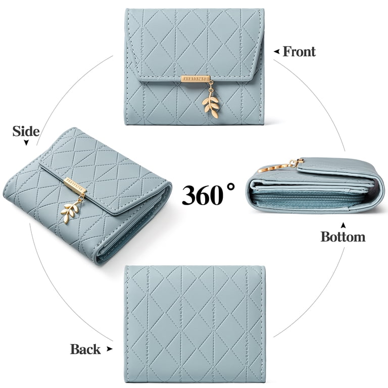 KALUNMA Bifold Leather Wallet, RFID Blocking Card Holder photo 2