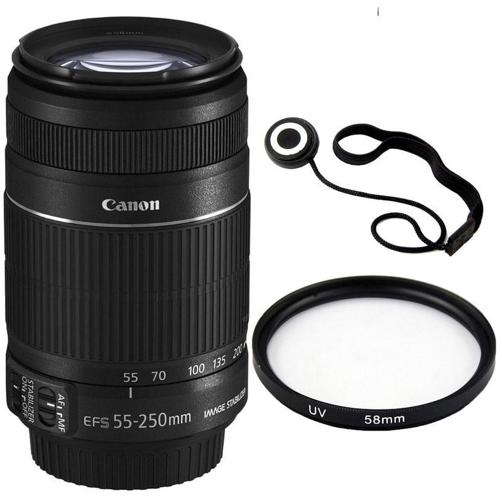 Canon EF-S 55-250mm f/4-5.6 IS STM Telephoto Zoom Lens with